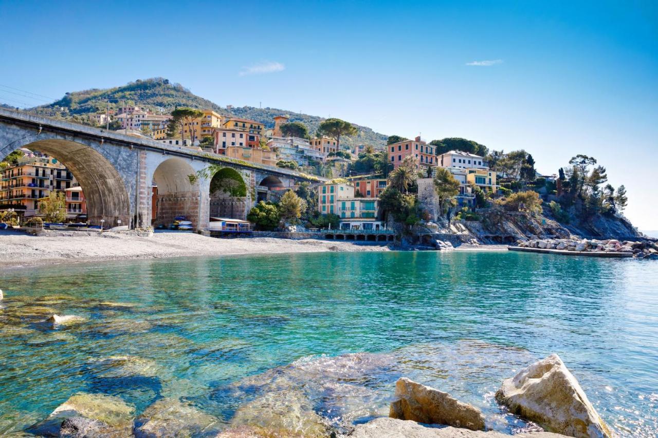 Tavernetta in campagna Zoagli Esterno foto